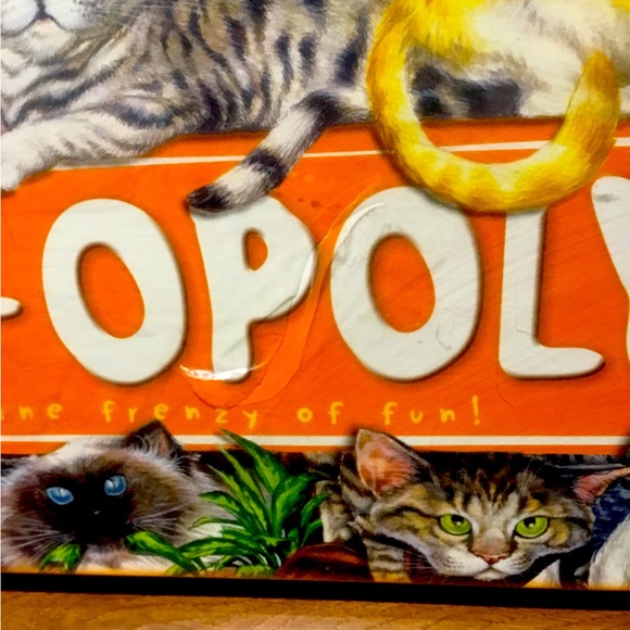 CAT-OPOLY BOARD GAME - Picture 2 of 4